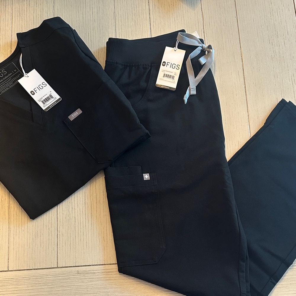 Figs Black Set
